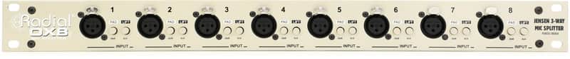 Radial OX8-j Jensen-equipped 8-channel Microphone Splitter image 1