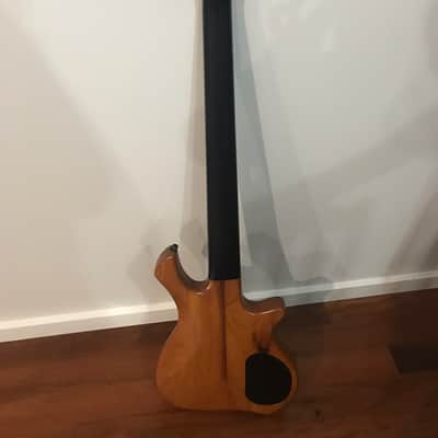 Zon Legacy Elite Special 5 Mahogany core with Bubinga top. Flat satin finish with hardshell case image 7