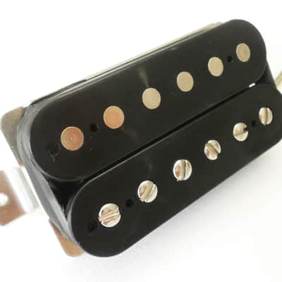 Q Pickups 1957 PAF Humbucker 1pc Alnico II Classic VINTAGE CORRECT Clone Black 57 1958 Bucker Fits Gibson image 3