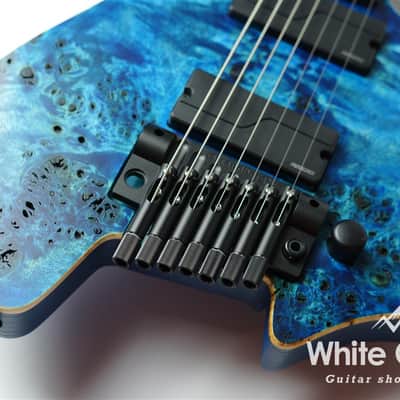 Strandberg Made in Japan Boden J7 Tremolo Custom Poplar Burl/Swamp