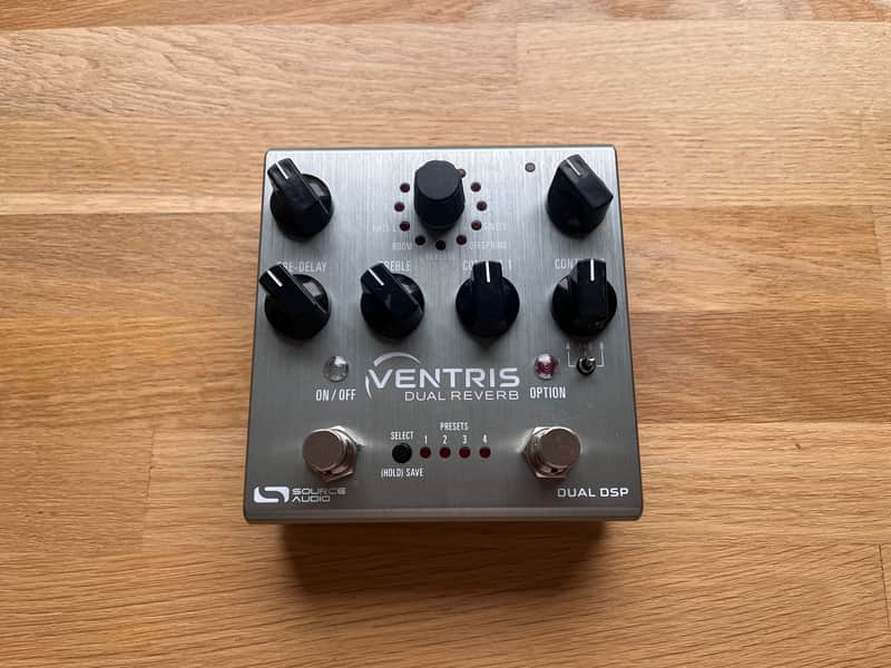 Source Audio SA262 Ventris Dual Reverb 2010s - Brushed Anodized Aluminum image 1