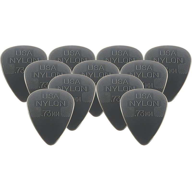 Dunlop 44P73 Nylon Standard .73mm Guitar Picks (12-Pack) image 1