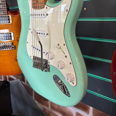 Fender Limited Edition Player Stratocaster Surf Green 2023 Electric Guitar image 4