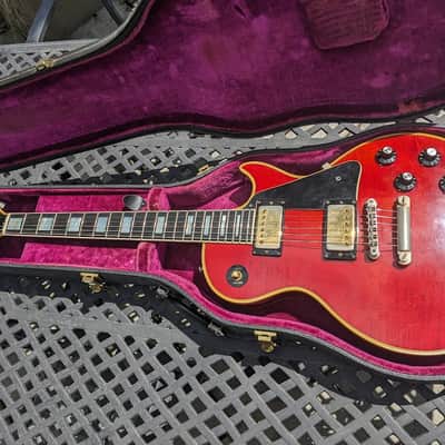 'REDUCED' Gibson Les Paul Custom 1974 - Cherry Red image 7