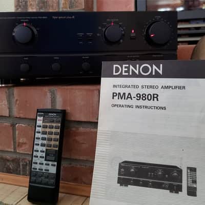 Denon PMA-980R 1992 Integrated Amplifier 90 wpc Pure Analog, ~ MINT and Complete ~ Rare and Special! image 14