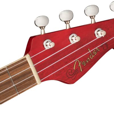FENDER Avalon Tenor Ukulele, Walnut Fingerboard, Cherry Bild 4