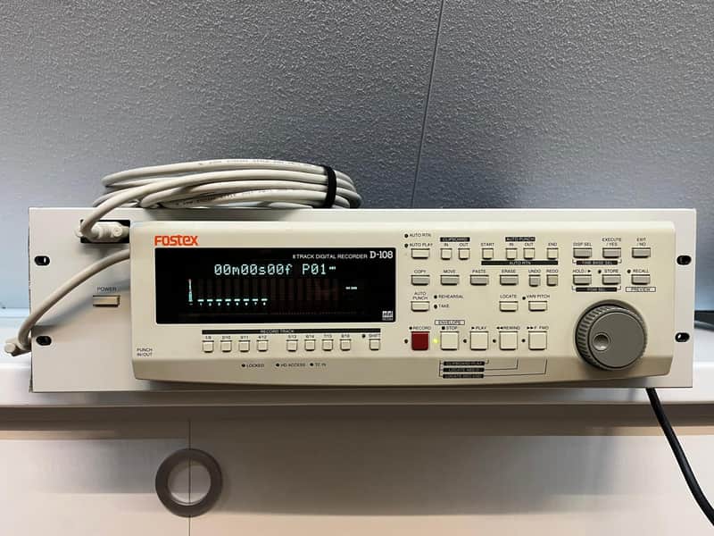 Fostex D-108 Digital Multitracker | Made in Japan | Excellent | Orig HDD & Caddy image 1