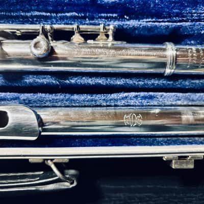 Haynes 28229 1955- Solid silver C foot closed hole handmade image 2