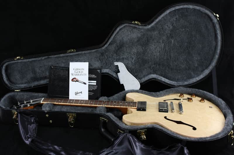 2011 Gibson Custom Shop USA ES-335 ES335 Birds Eye Natural image 1