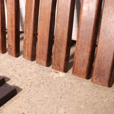 Deagan Rosewood Marimba Bars Vintage 1920's image 6