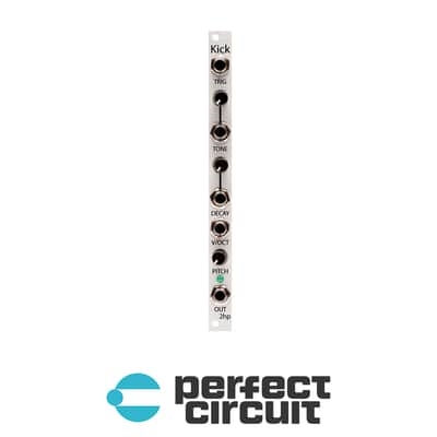 2hp Kick Percussion Module (Silver) image 1