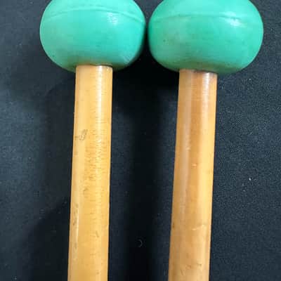 VINTAGE Mike Balter 13 Rubber Mallets, Light Green, Med Soft, Rattan-EXCELLENT image 4
