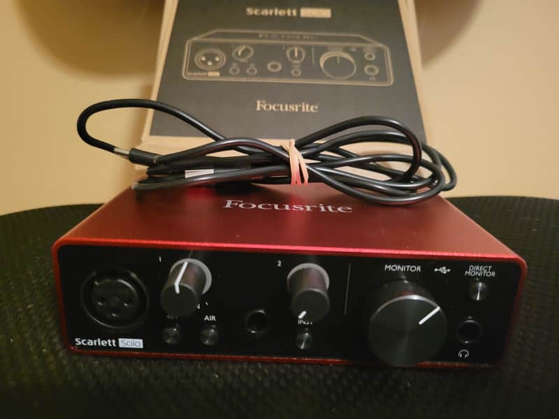 Focusrite Scarlett Solo 3rd Gen USB Audio Interface