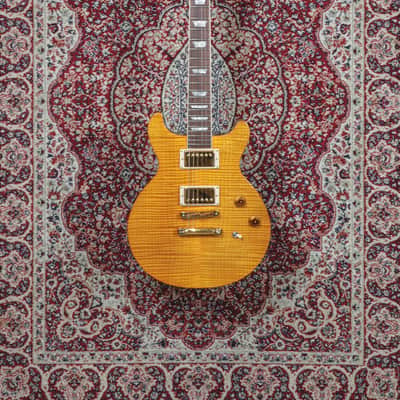 Gibson Les Paul Standard Double Cut Plus 1998 - Amber Sorrento image 2