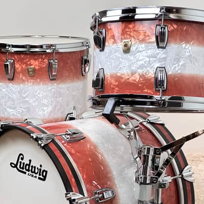 Ludwig 18/12/14" Classic Maple Jazzette Outfit - Exclusive Fire Burst image 2