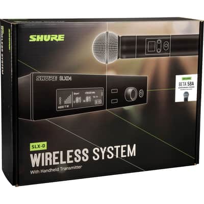 Shure SLXD24/B58 Digital Wireless Handheld Microphone System image 7