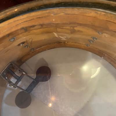 Slingerland 1940s, “Hollywood Ace” 7”x14” Radio King, Black Diamond Pearl - Awesome Solid 1-Ply ~Maple Shell~ image 5