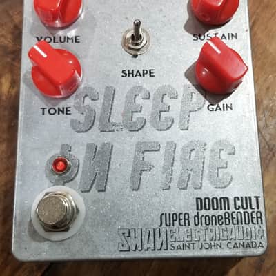 NEW! Swan Electric Audio Sleep in Fire Distortion Pedal 2024 Canada image 1