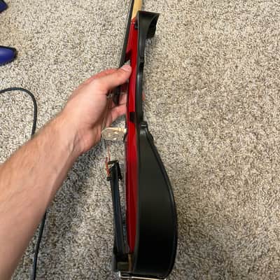 Yamaha SV-200 Silent Violin Performance Model 2017 - Cardinal Red image 5