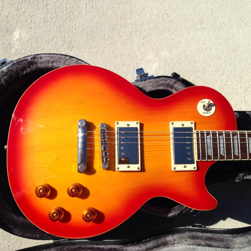 Epiphone Les Paul 2010 Tribute Cherry Sunburst | Reverb