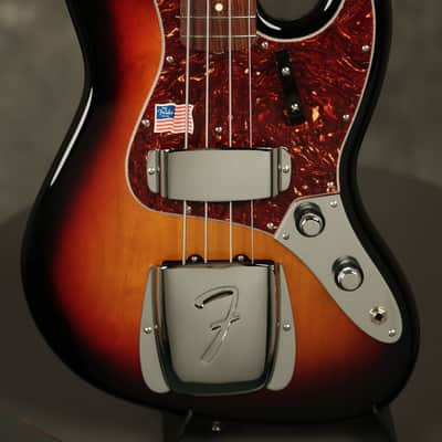 2012 Fender American Vintage '62 Jazz Bass reissue Sunburst image 1