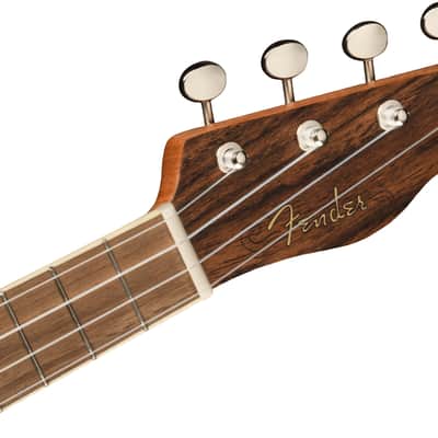 Fender Zuma Exotic Concert Ukulele Walnut FB Bocote image 5