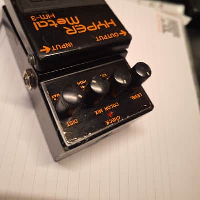 Boss HM-3 Hyper Metal Distortion 1993 - 1998 - Black image 5