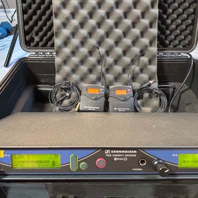 Sennheiser EW 550 receiver and Body pack transmitters - 2 complete systems imagen 5