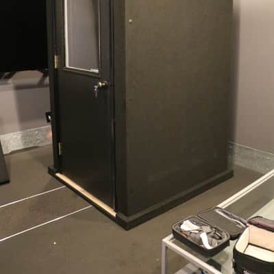 4x4 - Vocal Booth - Black | Black (quantity: 2 booths) image 1
