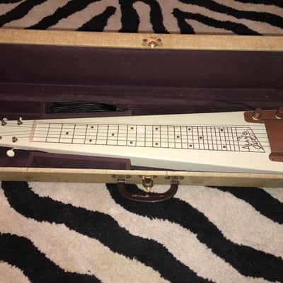 Alamo Jet Lap Steel Guitar 50's Cream image 3
