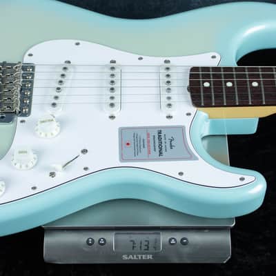 Fender Made in Japan Traditional 2025 Collection 60s Strat Stardust Blue JD25018171 image 6