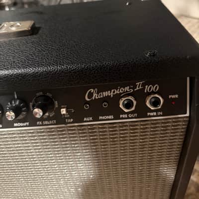 Fender Champion 100 2-Channel 100-Watt 2x12" Solid State Guitar Combo 2013 - 2024 - Black image 3