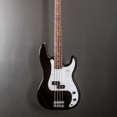 Fender Standard Precision Bass - Black w/Indian Laurel image 3