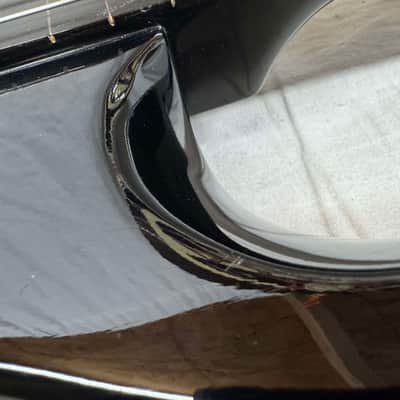 PRS Paul Reed Smith Bass-4 iv Fretless (likely de-fretted) 4-string Bass with Case 1987 image 16