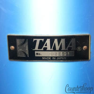 Tama ImperialStar Concert Tom Drum Shells Metallic Blue '84 16x14,15x12,14,13,12 image 4