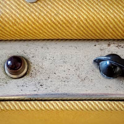 1947 Fender Dual Professional Vintage Tweed Tube Amplifier 2x10, V Front Super Bild 6