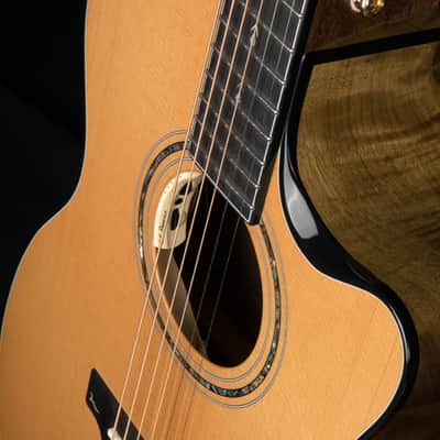 Cort Gold Edge Acoustic-Electric w/ Case, Grand Auditorium Torrefied Solid Spruce Top 1 3/4"(45mm) Nut, Mint image 21