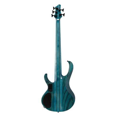 Ibanez BTB946COL BTB Standard 6-String Bass - Cosmic Blue Low Gloss - Used image 8
