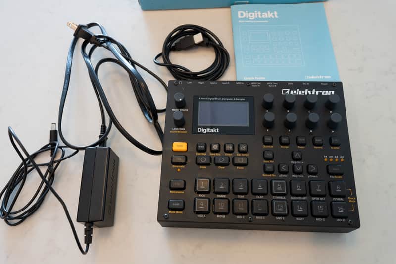 Elektron Digitakt 2017 - 2024 - Black image 1