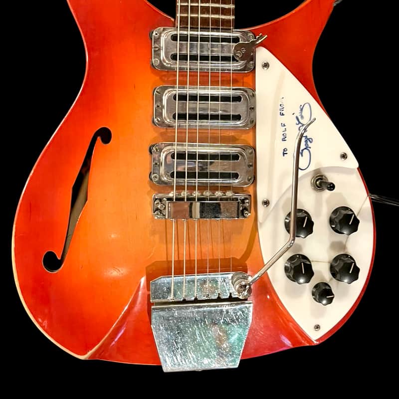 1964 Rickenbacker Rose Morris 1996 Fireglo