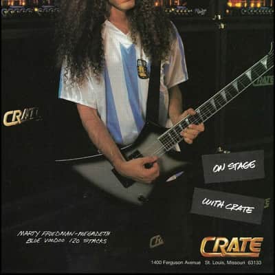Crate Blue Voodoo Halfstack (120 Watt Tube Amp Head & Matching Cabinet (Made in USA) image 5