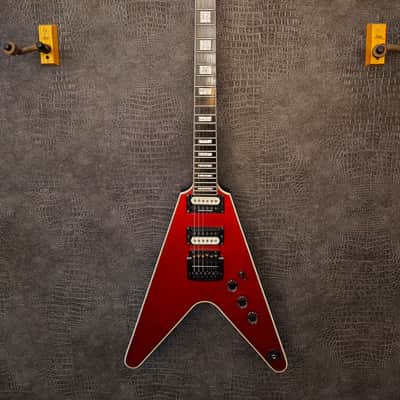 Dean V Select 24 Kahler 2021 - Metallic Red Satin image 7