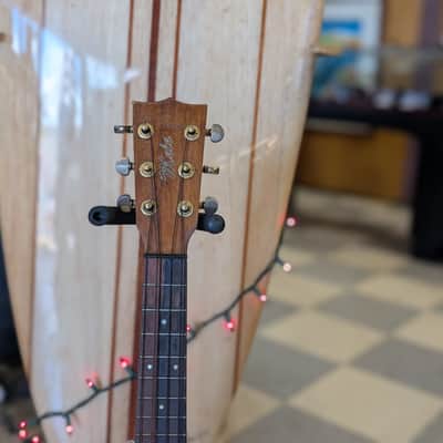 1999 Mele 6-String Ukulele - All Solid Koa Body / Ebony Details w/ Hardshell Case image 4