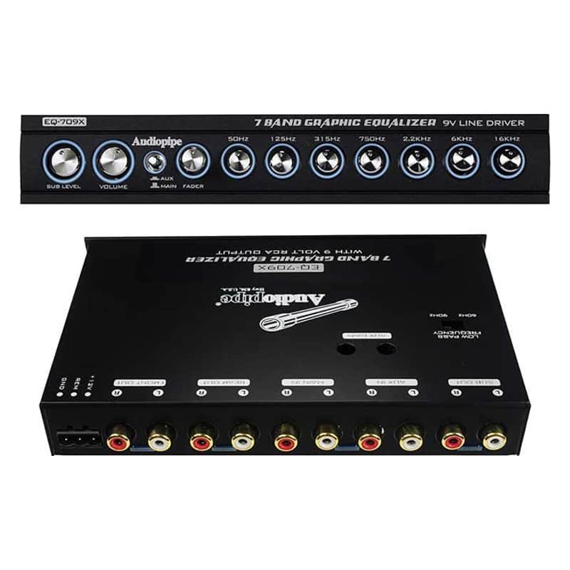 Audiopipe 7 Band Equalizer EQ709X image 1