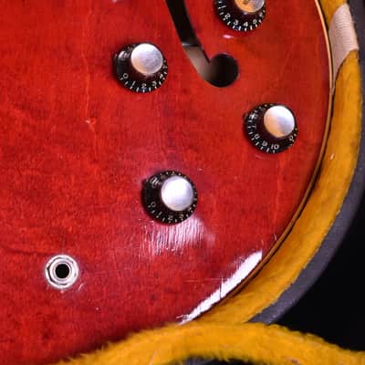 gibson Es-335 1964 - Cherry Red 1964 Stoptail - Clapton Specs - serial 70666 image 9