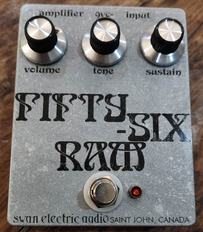 NEW! Swan Electric Audio 56 Ram's Head Muff Clone 2021 Canada image 1