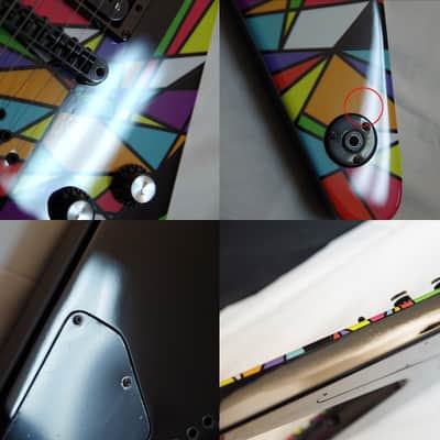 Dean Michael Schenker Kaleidoscope V electric Guitar Brand New Model MS KALEIDO image 7