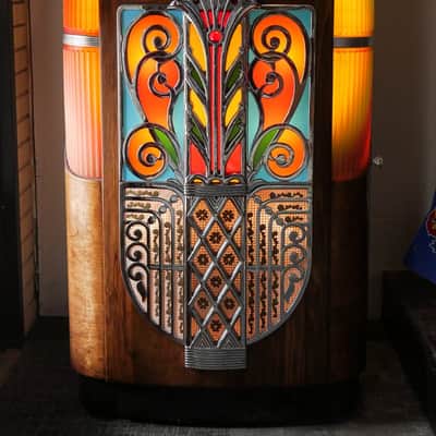 1947 Rock-Ola Model 1426 jukebox - pro restoration imagen 1
