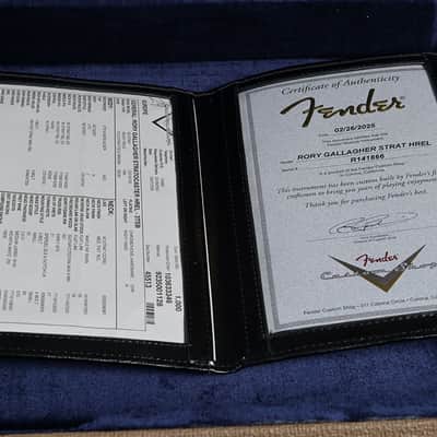 Fender Custom Shop Stratocaster Rory Gallagher image 18