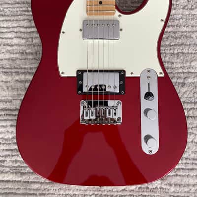 Squier Contemporary Telecaster HH (2018) – Dark Metallic Red, Maple Neck image 6